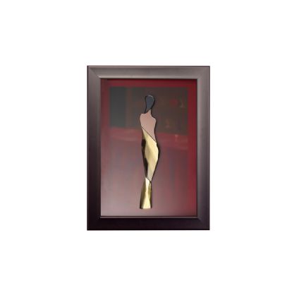 IL70511  Glamour Standing Lady Crystal Art